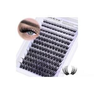 DIY 144-Piece Individual Lash Extension Clusters 10-18mm